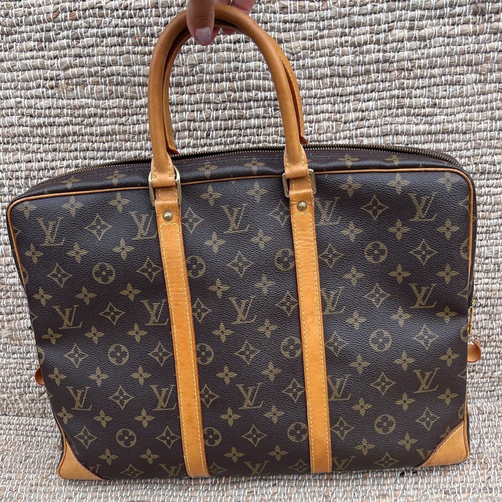 LV Monogram Porte Documents Voyage